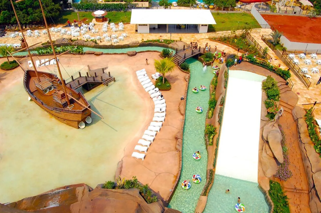 Lejlighed Villas Diroma Com Um Dia No Acqua Park, Splash E Slide Caldas Novas