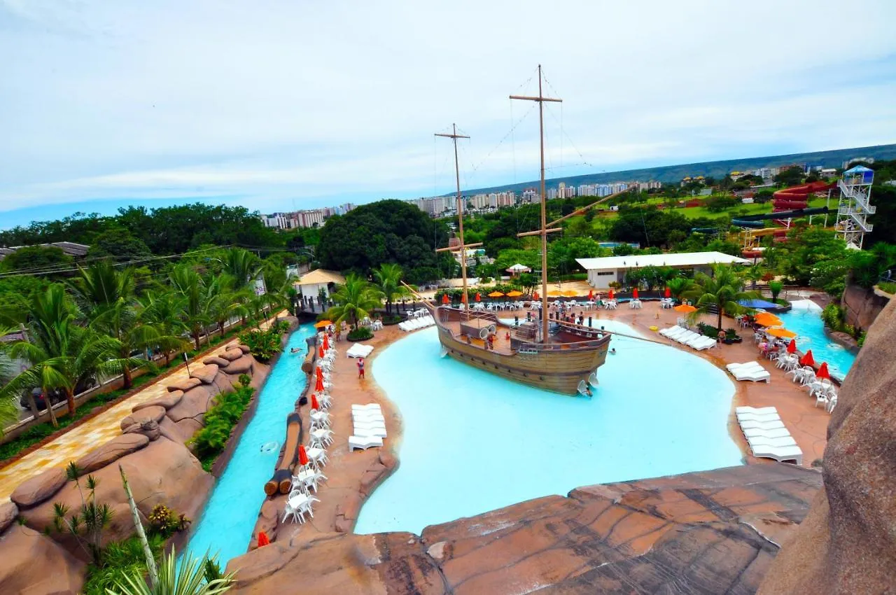 Villas Diroma Com Um Dia No Acqua Park, Splash E Slide Caldas Novas Lejlighed