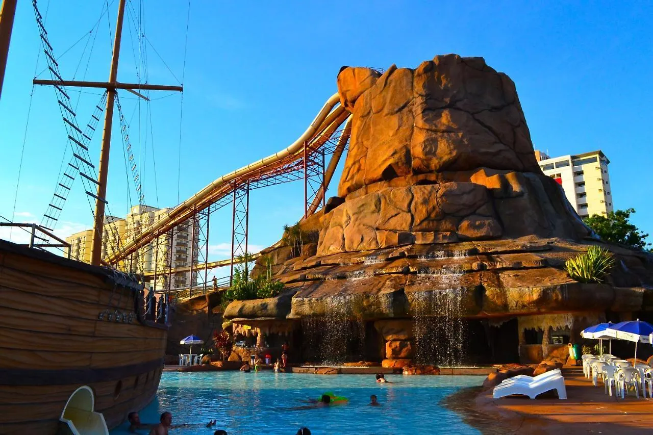 Lejlighed Villas Diroma Com Um Dia No Acqua Park, Splash E Slide Caldas Novas Brasilien