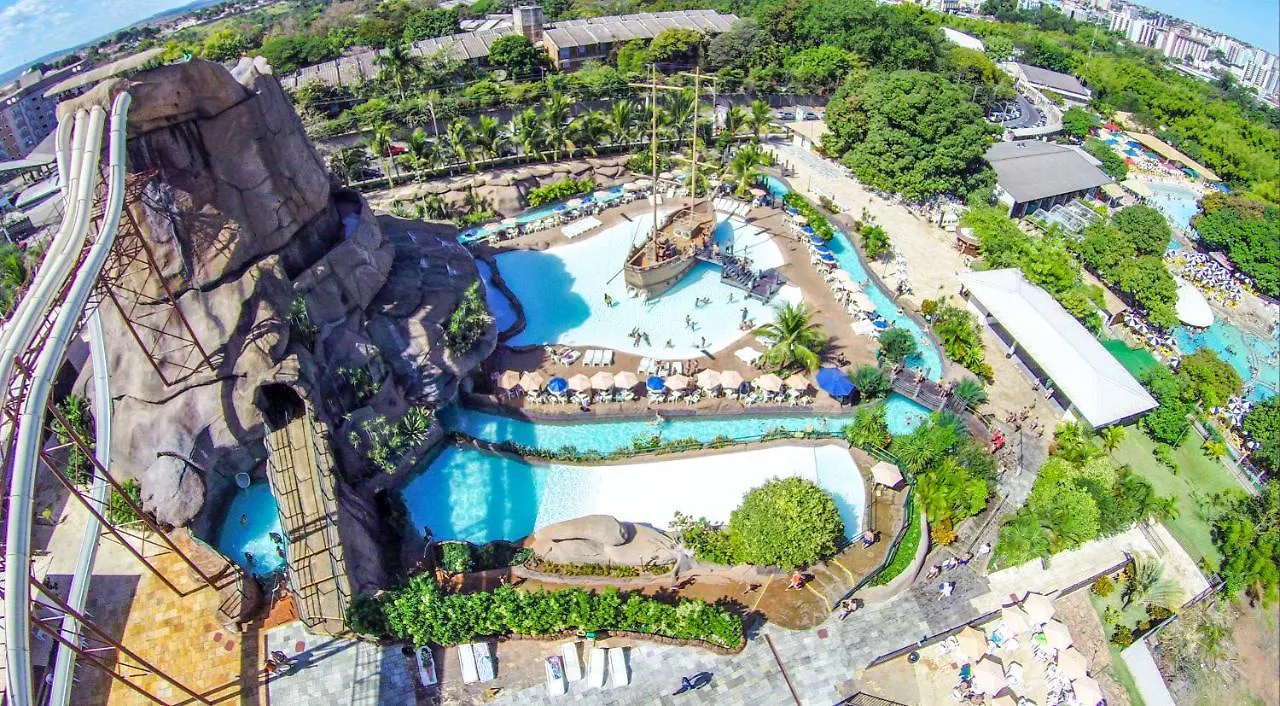 Lejlighed Villas Diroma Com Um Dia No Acqua Park, Splash E Slide Caldas Novas