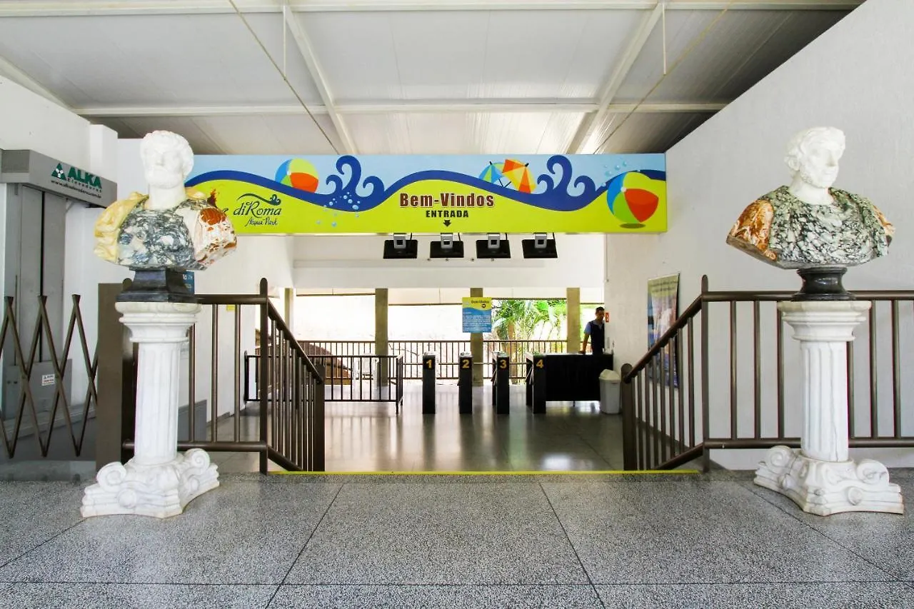 Villas Diroma Com Um Dia No Acqua Park, Splash E Slide Caldas Novas Lejlighed