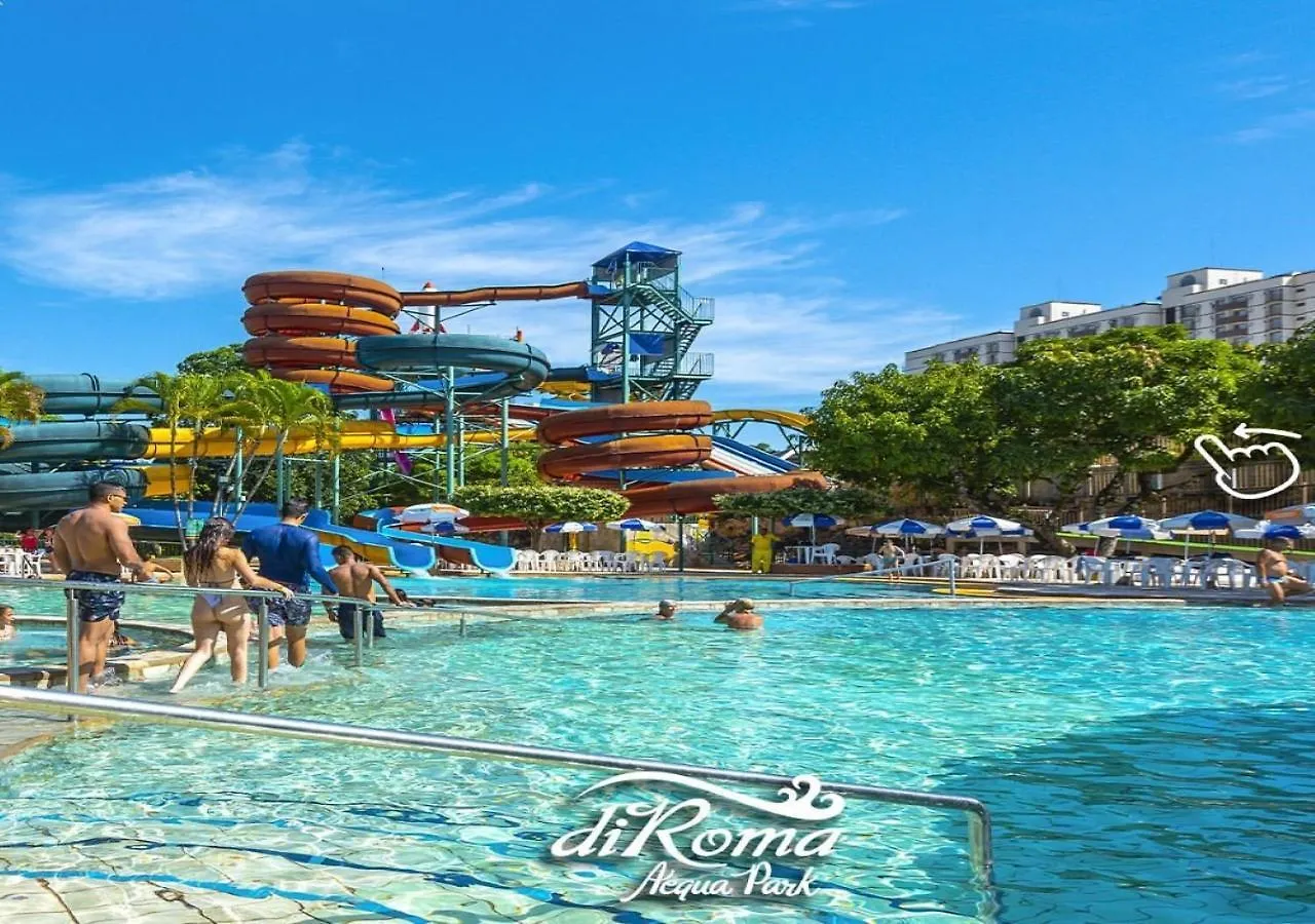 Lejlighed Villas Diroma Com Um Dia No Acqua Park, Splash E Slide Caldas Novas