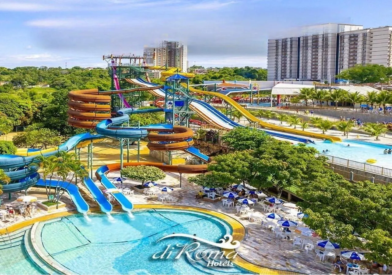 Villas Diroma Com Um Dia No Acqua Park, Splash E Slide Caldas Novas Lejlighed