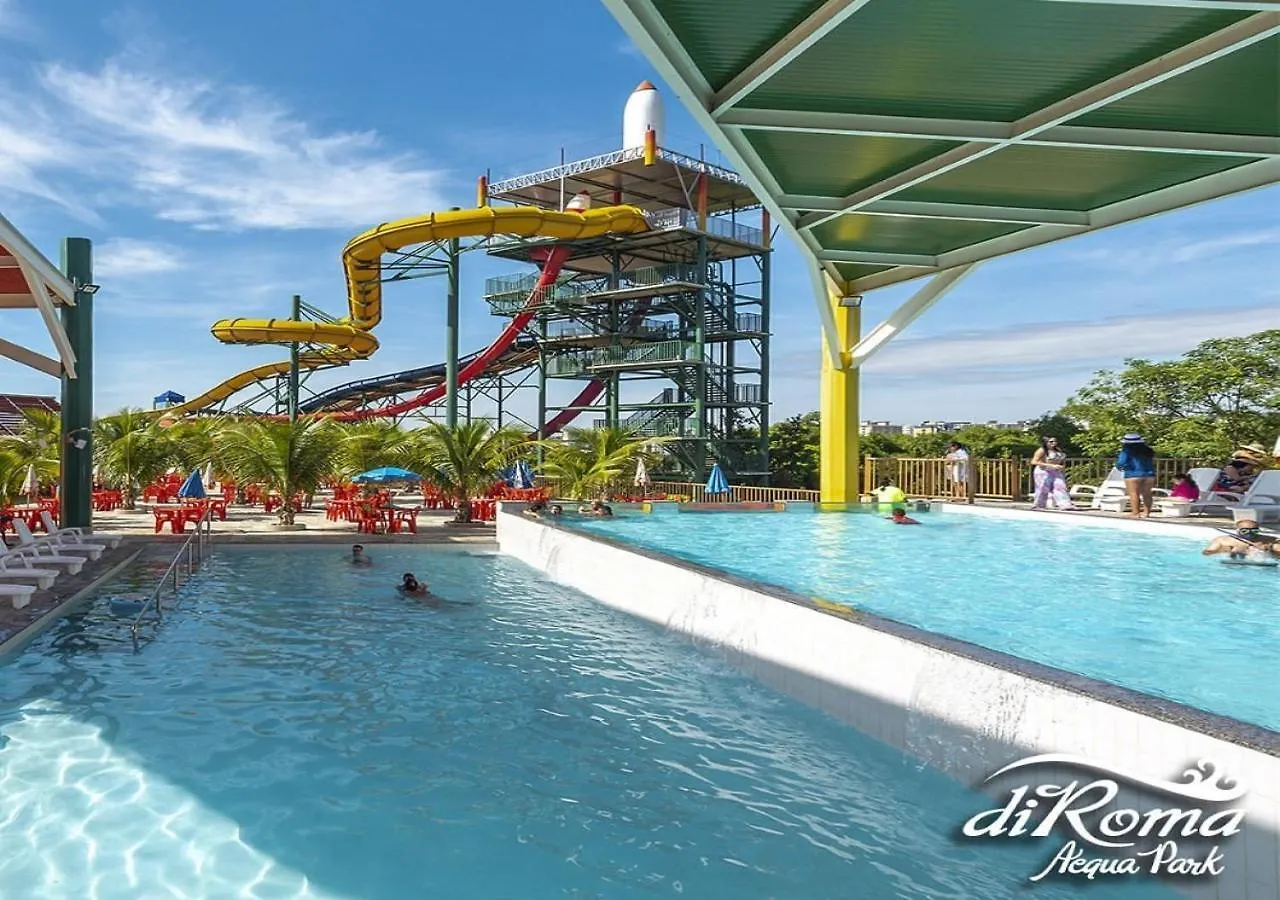 Villas Diroma Com Um Dia No Acqua Park, Splash E Slide Caldas Novas